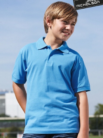 JN070K farbiges Kinder Classic Polo XS-2XL Col.2