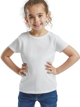 L190K-w weisses Kinder Imperial T-Shirt 2-12 Jahre