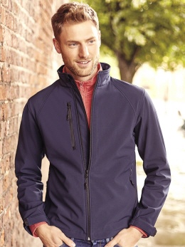 R140M farbige Herren SoftShell-Jacke 2XL