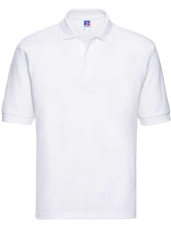 R539M-w weisses Herren Polo Mix65/35 2XL